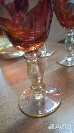 Набор для вина Богемия, смальта