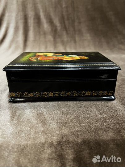 Песнь Леля.Шкатулка.Федоскино.1985 год