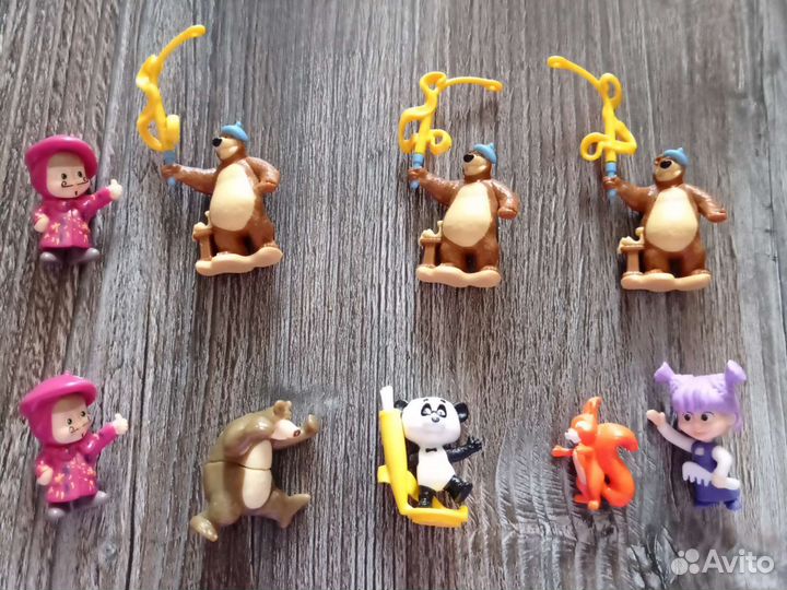 Киндер сюрприз Маша и медведь, Бегемоты семья