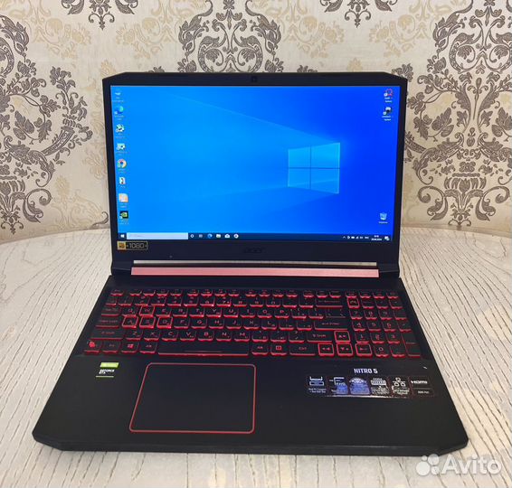 Игровой acer nitro i5/GTX1650/SSD