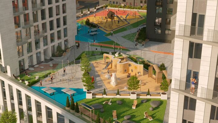 2-к. квартира, 50,1 м², 16/20 эт.