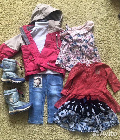 Вещи на девочку пакетом