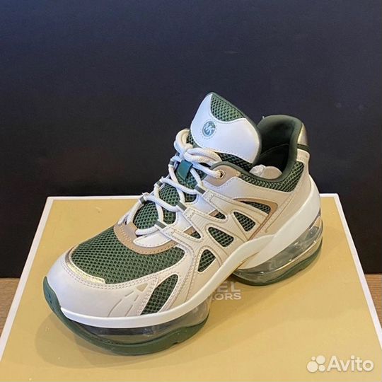 Кроссовки Michael Kors Olympia green под заказ