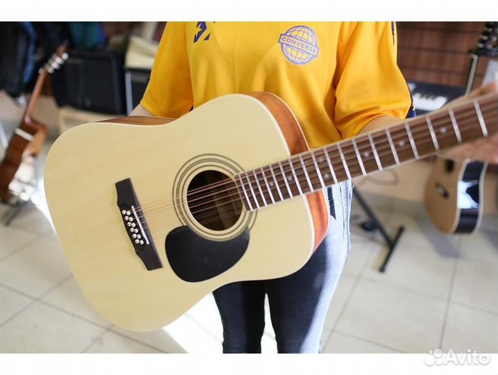 Parkwood W81-12-wbag-OP двенадцатиструнная гитара