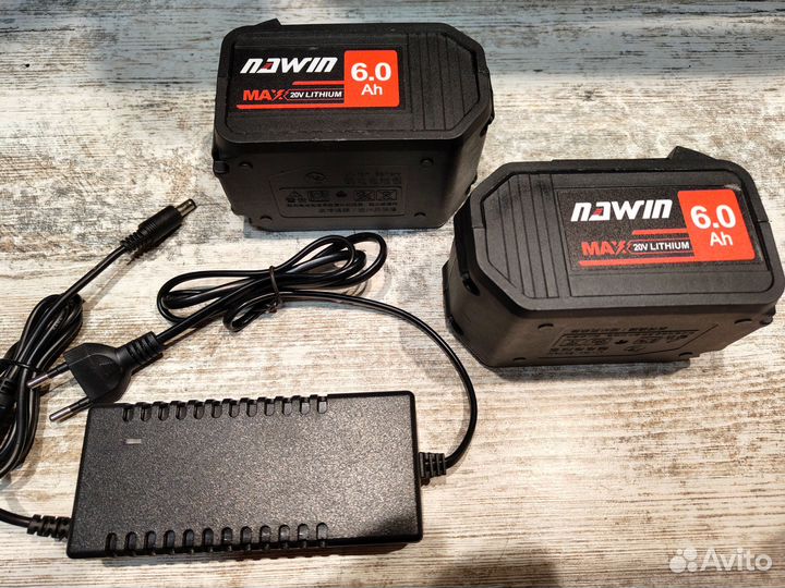Аккумулятор шуруповерта Nanwei Nawin 6А 2штуки