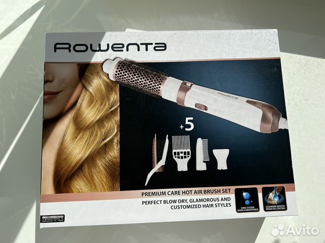 Фен-щетка Rowenta Premium Care