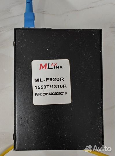 Max link fiber/T transceiver