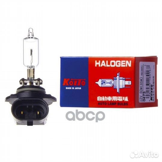 Лампа HB3 12V65W P20d T12 ECE 0473 koito