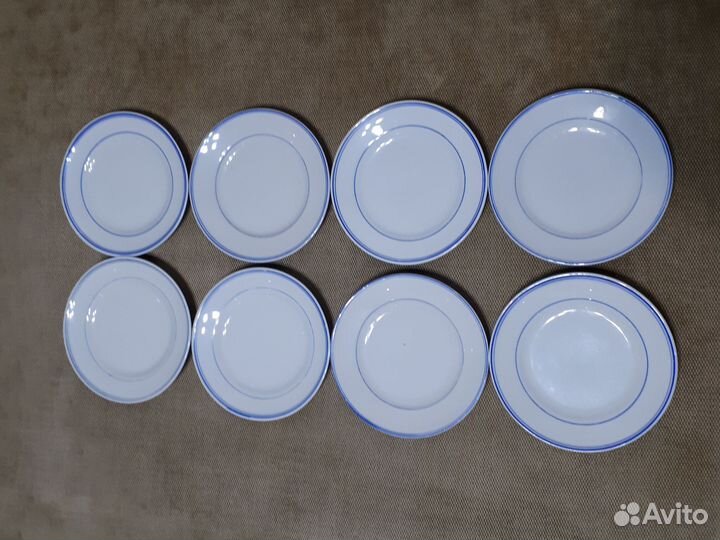 Тарелки СССР Дулево (1937-1946), зик (1940-1946)