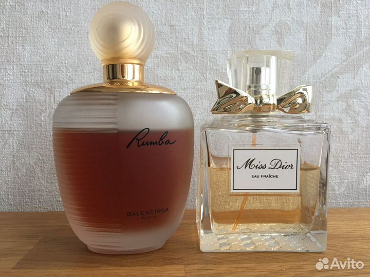 Rumba Balenciaga, Miss Dior Eau Fraiche Делюсь