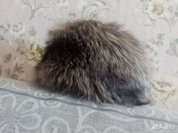 Шапка женская лиса чернобурка