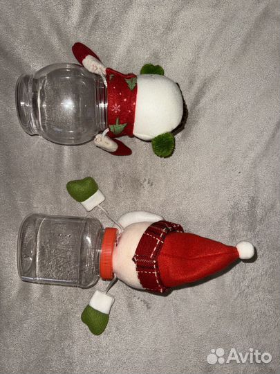 Новогодние баночки для конфет