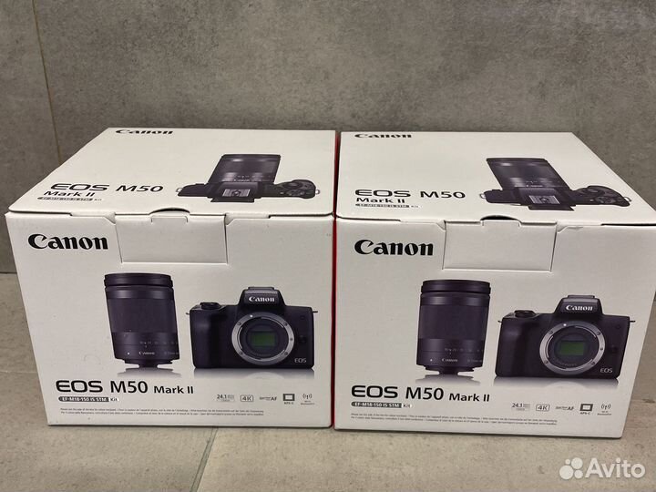 Canon M50 Mark II Kit 18-150mm IS STM Новые-Гарант
