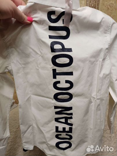 Рубашка белая Gulliver 122