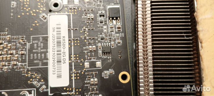 Видеокарта rx580 8gb