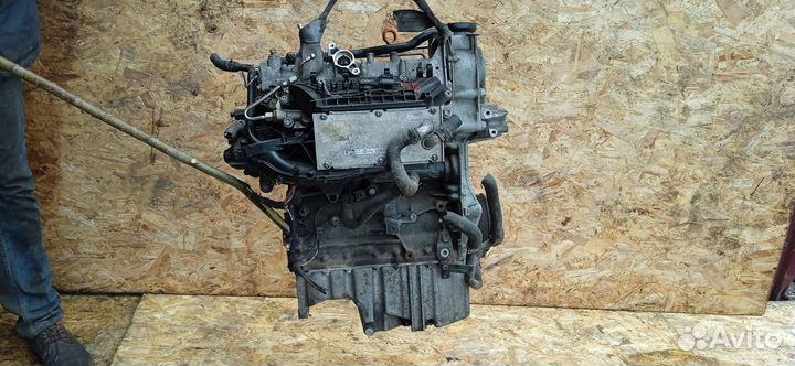 Двигатель в сборе caxa Skoda Octavia 2 (A5) рест