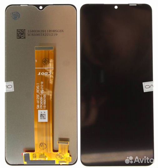 Дисплей для Samsung A12/M12 (A125F/A127F) (REV01)