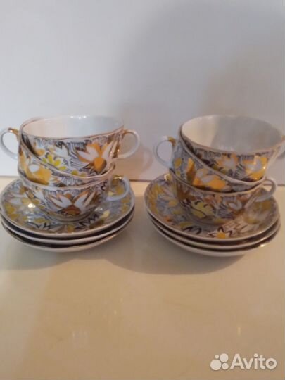 Чайные пары лфз Золотые ромашки
