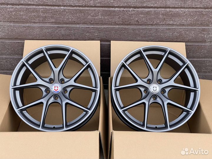 Диски литые HRE P101 R18 4x100 Matt Gunmetal