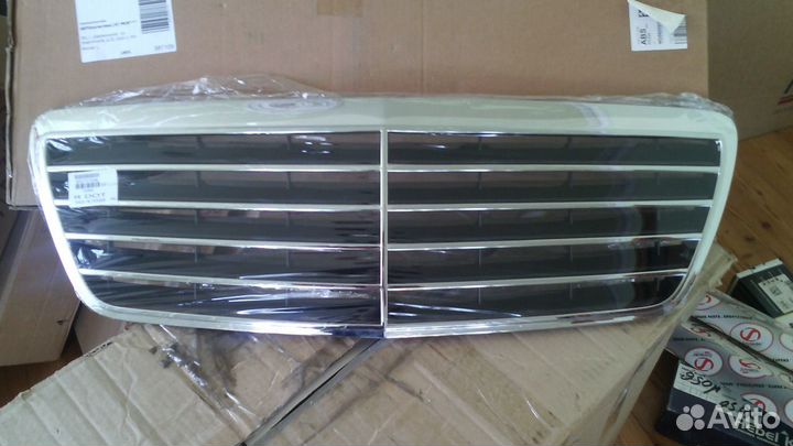 Решетка радиатора на Mercedes W210 рестайлинг