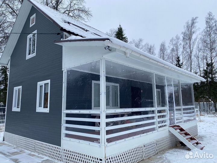 Мягкие окна для террасы