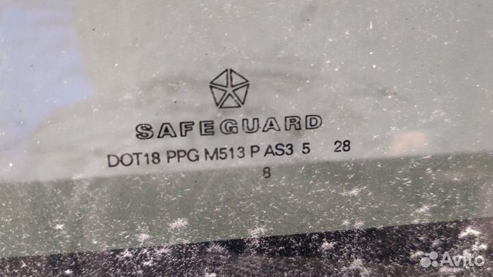 Дверь раздвижная правая Dodge Caravan, 2006