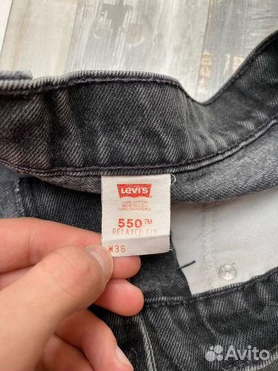 Шорты Levis 505 orange tab made in usa vintage