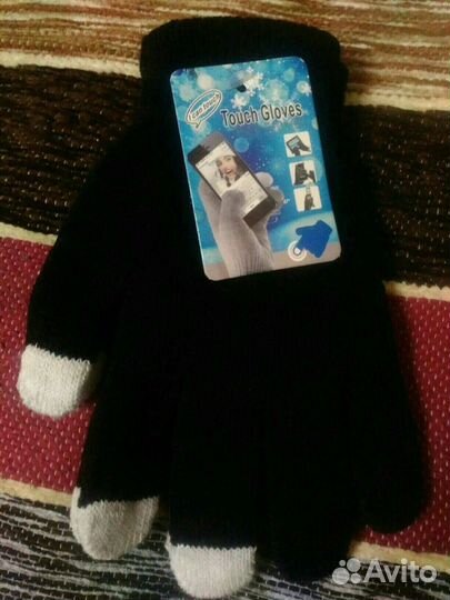 Сенсорные перчатки новые