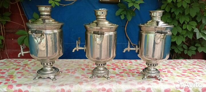 Самовар на дровах СССР