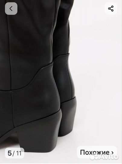 Полусапоги женские зимние 40 размер кожа