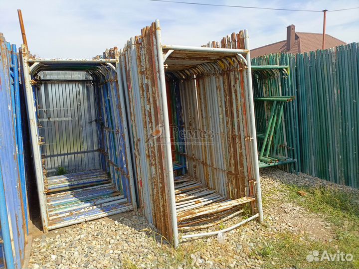 Леса фасадные бу