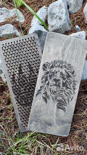 Садху доска медная с медными гвоздями