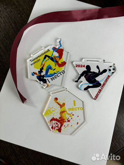 Медали из акрила