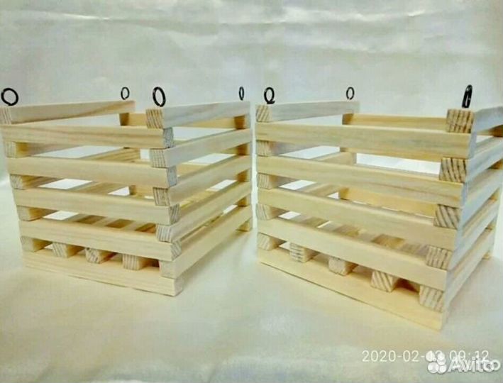 Подвесная кашпо-корзина для орхидей