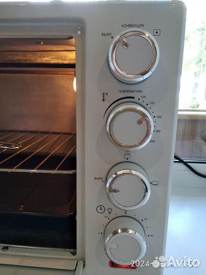 Духовка электрическая настольная бу