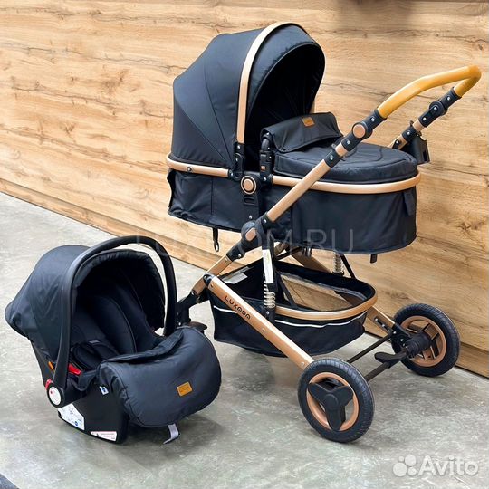 Коляска-трансформер Luxmom 530-W (3 в 1)