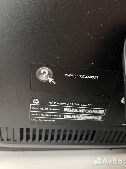 Моноблок hp pavilion 20