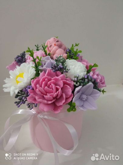 Мыльные букеты