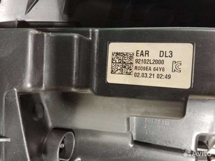 Фара правая Kia K5 LED 2020-2022