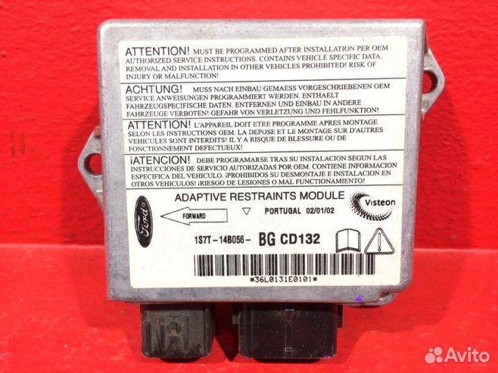 Блок управления airbag Ford Mondeo 3 cjba 2.0