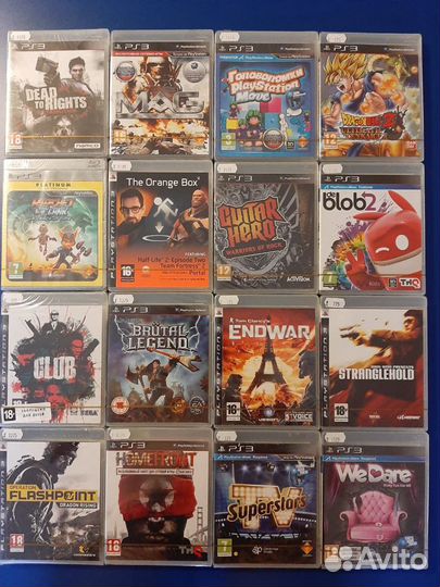 Диски на playstation 3 в пленке