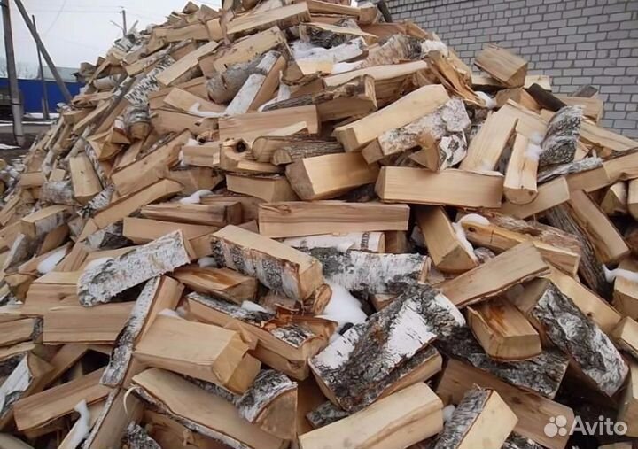 Дрова колотые