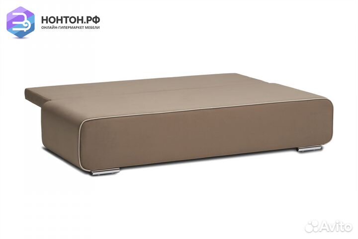 Диван еврокнижка Нео коричневый