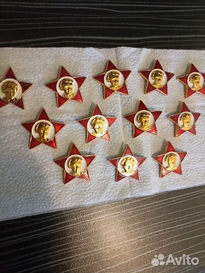 Значок октябренок