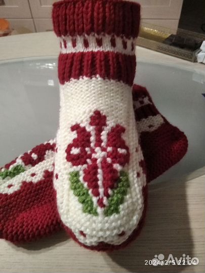 Следки вязаные ручной работы