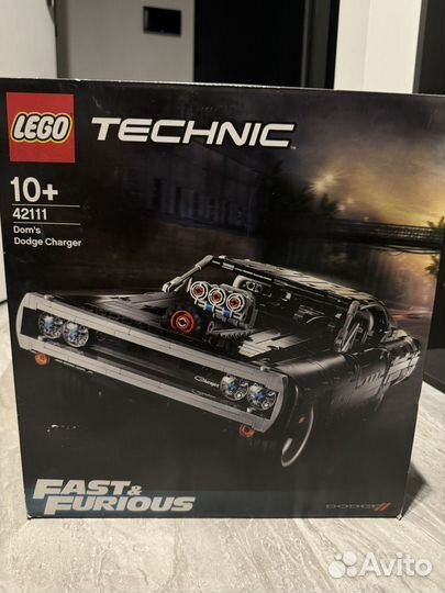 Lego technic 42111 dom's dodge charger. Форсаж
