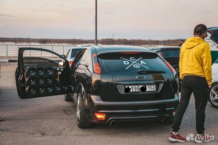 Дверные карты на ford focus 2 купе под автозвук