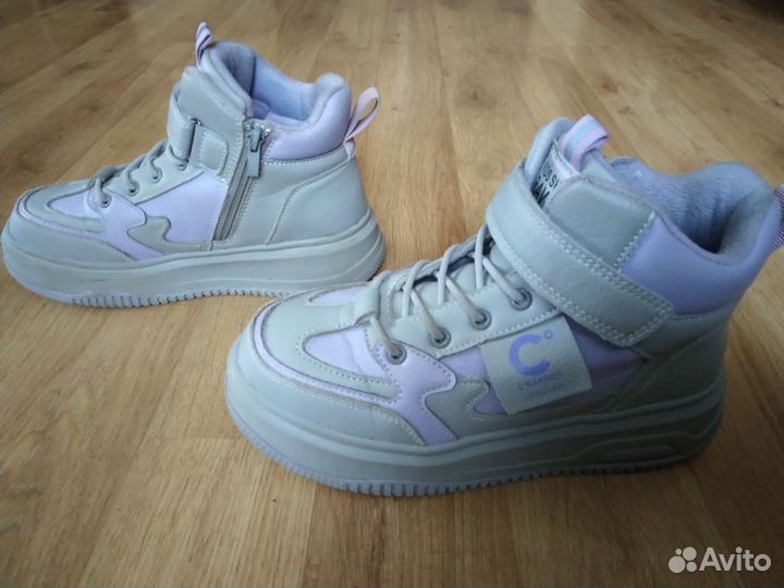 Спорт.ботинки жен.демисез.,р.37,экокожа