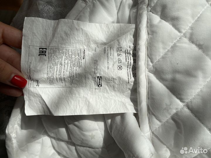 Мягкий бортик IKEA в кроватку