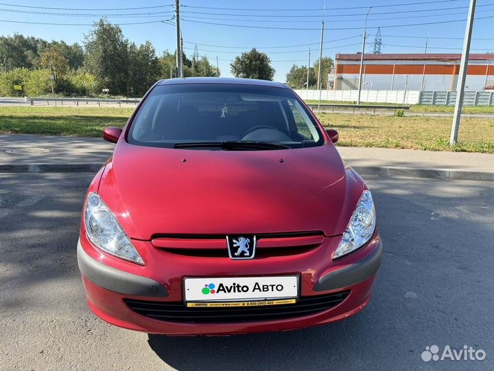 Peugeot 307 1.6 МТ, 2004, 195 000 км